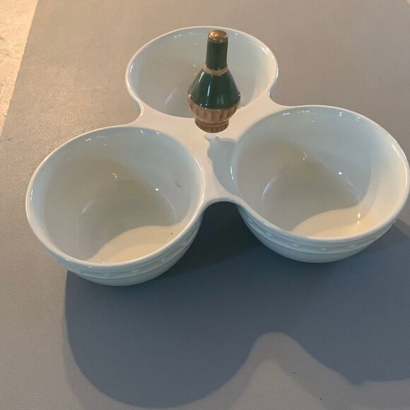 Faux Nora Fleming Chianti Wine Bottle - Picture 3 of 3